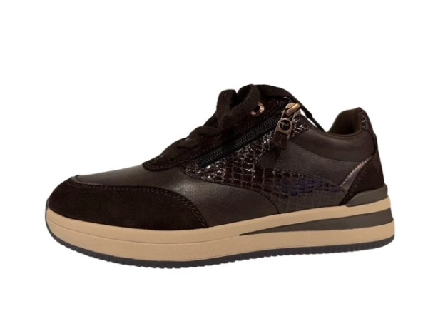 Tamaris Sneaker mocca comfort extra wide