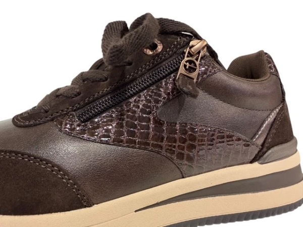 Tamaris Sneaker mocca comfort extra wide