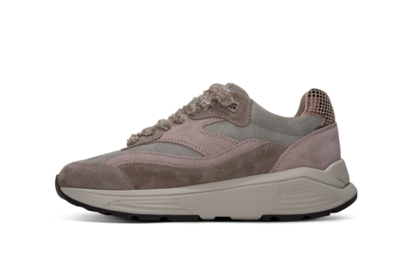 Xsensible Liberty taupe sneaker grijs roze taupe G