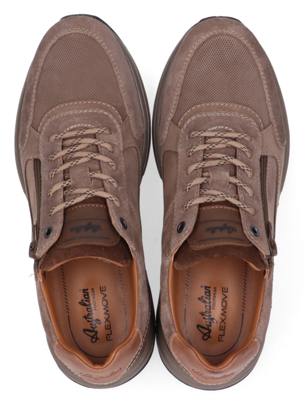 Australian Discover taupe leather