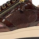 Durea brons sneaker d bruin H