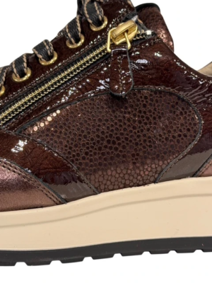 Durea brons sneaker d bruin H