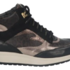 Durea Sneaker zwart smog taupe H