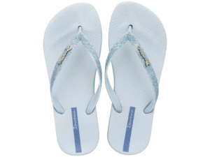 Ipanema anatomic lolita blauw glitter