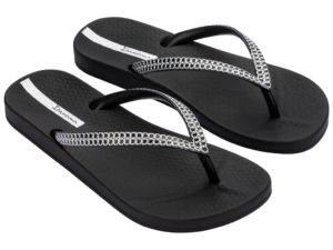 Ipanema anatomic mesh black silver