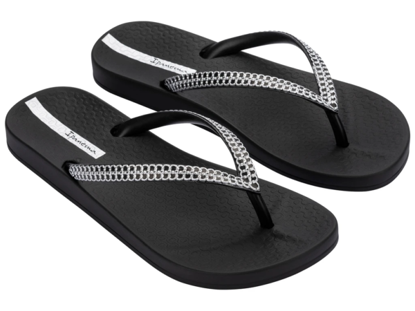 Ipanema anatomic mesh black silver