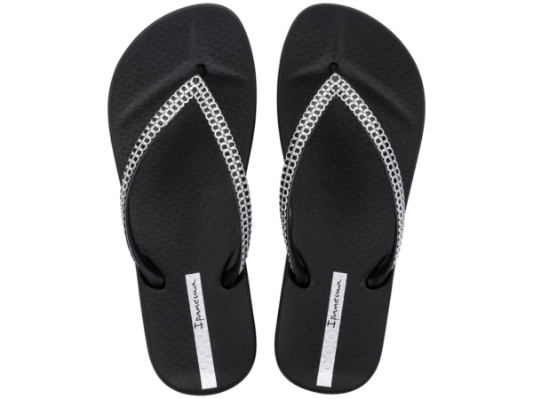 Ipanema anatomic mesh black silver