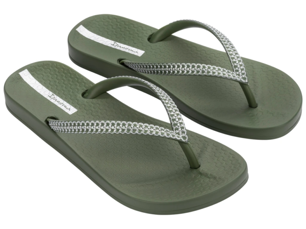 Ipanema anatomic mesh green silver