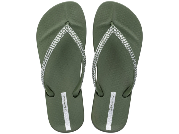 Ipanema anatomic mesh green silver