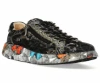 Laura V. Nikito dorian d.blauw print sneaker