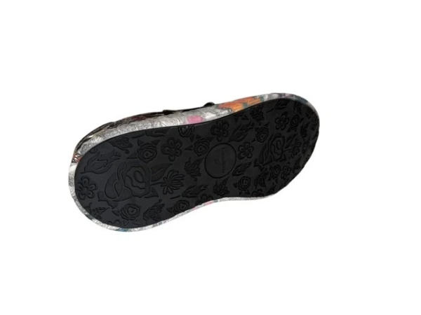 Laura V. Nikito dorian d.blauw print sneaker