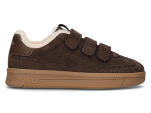 Maruti Yana suede bruin klittenband