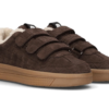 Maruti Yana suede bruin klittenband