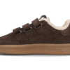 Maruti Yana suede bruin klittenband