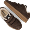 Maruti Yana suede bruin klittenband