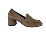 Pump beige soft antelope