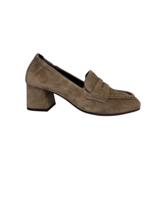 Pump beige soft antelope
