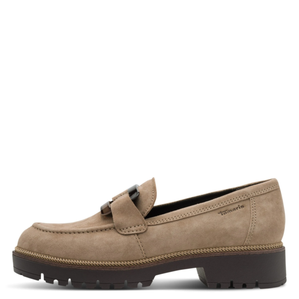 Tamaris Moccassin beige taupe
