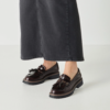 Tamaris Moccassin bruin met flosjes