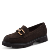 Tamaris Moccassin mocca suede
