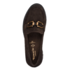 Tamaris Moccassin mocca suede