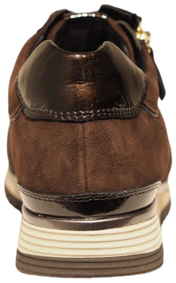 Hassia Porto choc plum bruine sneaker H