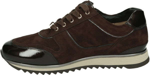 Hassia Porto choc plum bruine sneaker H