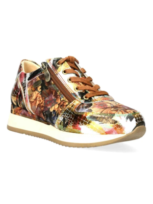 Laura Vita Gymco or Bruin bloem sneaker