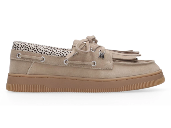Maruti Shelby suede sand Dames