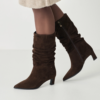 Tamaris Laarsje 3/4 d. bruin mocca