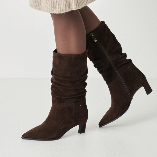 Tamaris Laarsje 3/4 d. bruin mocca