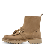 Tamaris Laarsje camel met flosjes