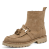 Tamaris Laarsje camel met flosjes