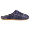 Hot Potatoes Ramsau blauw geruiten pantoffel