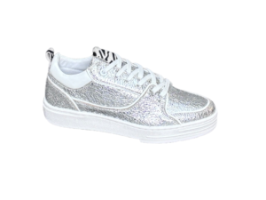 Maruti Anna metallic zilveren sneaker