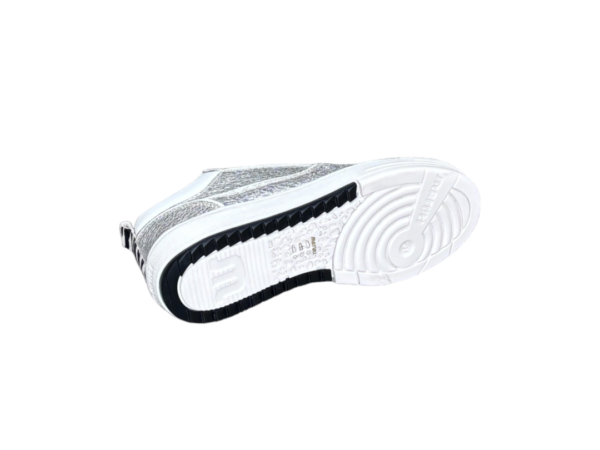 Maruti Anna metallic zilveren sneaker